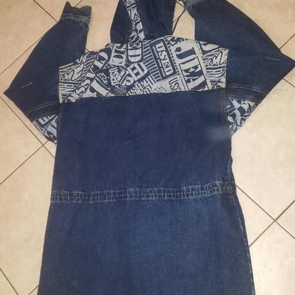 Vintage get used by elie jean trench jacket sz.medium - Picture 2 of 9